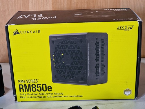 Corsair RM850e 850W Fully Modular Gaming PC PCI-E 5.1 ATX 3.1 PSU Power Supply - Photo 9/11
