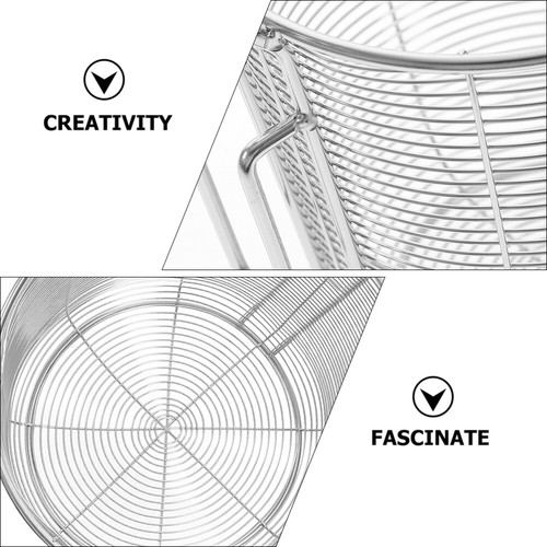 Colador de fideos portátil de acero inoxidable para cocina en casa - Imagen 7 de 12