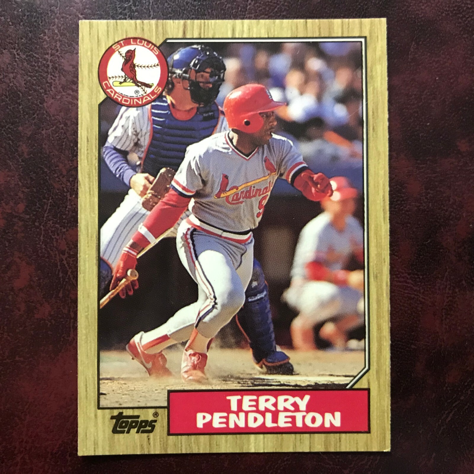 1987 Topps TIFFANY Set TERRY PENDLETON #8 CARDINALS ** MINT ** HIGH GRADE **