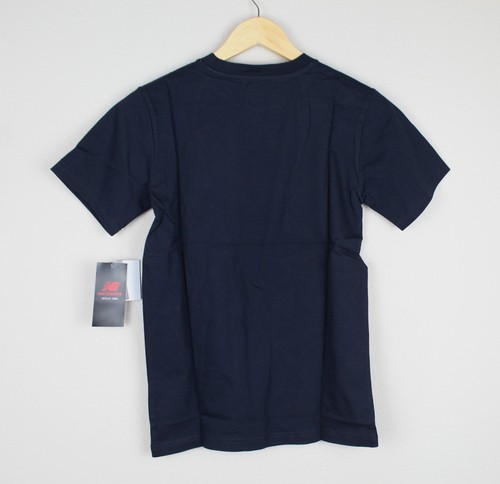 NWT NEW BALANCE Sporty Graphic Logo T-Shirt (Big Boys), M (10/12), ECLIPSE - Picture 4 of 9