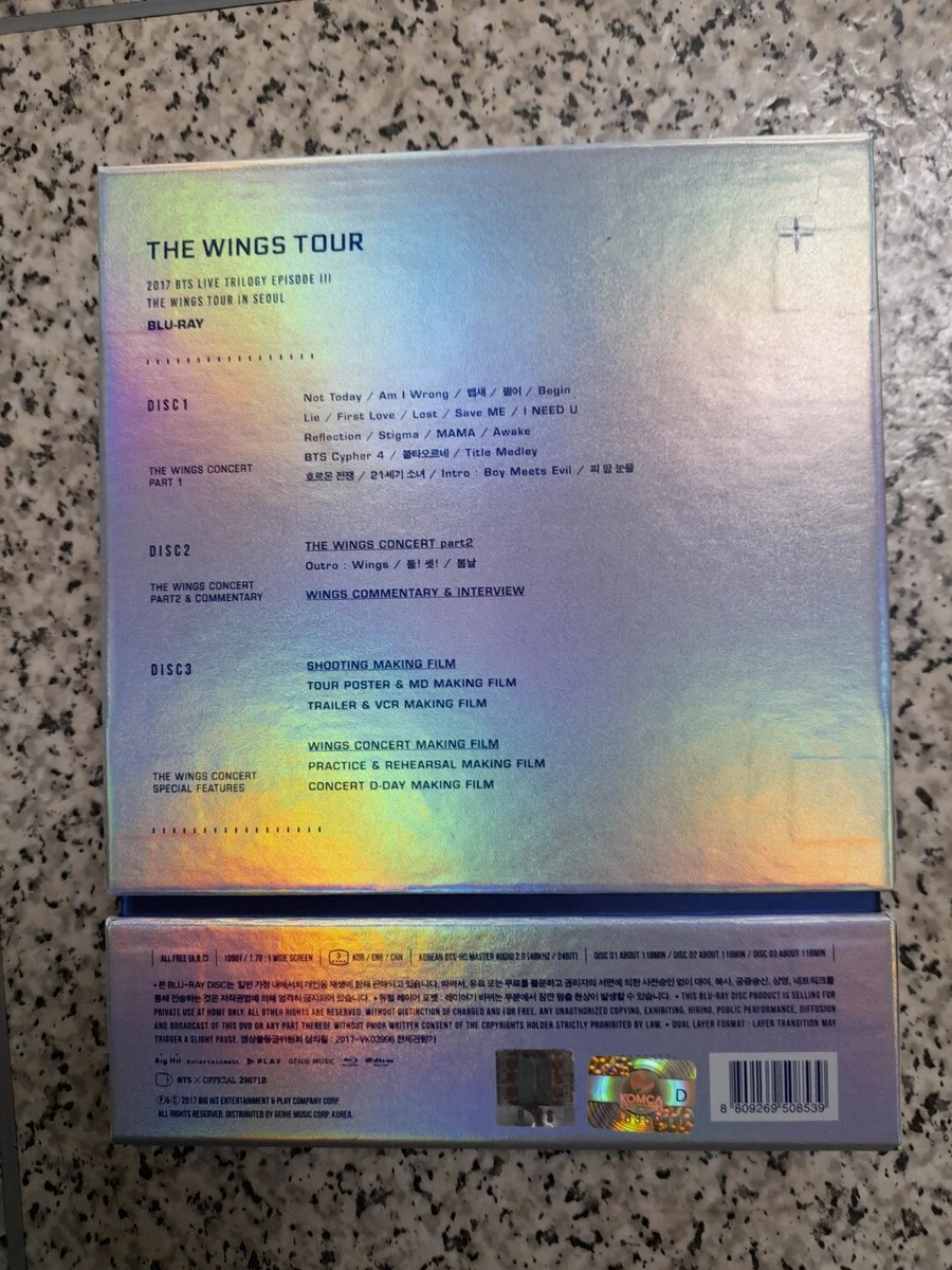 BTS 2017 The Wings Tour In Seoul BLU-RAY Live Trilogy Episode III FULL SET Cheap