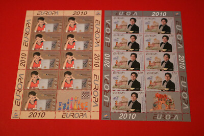 EUROPA CEPT 2010 - BERGKARABACH 65-66 KLEINBOGEN (9+ZF) postfr. - KARABAKH
