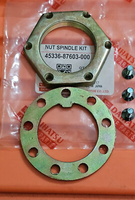 DAIHATSU TAFT ROCKY FOURTRAK FRONT AXLE LOCKING HUB LOCK NUT SET