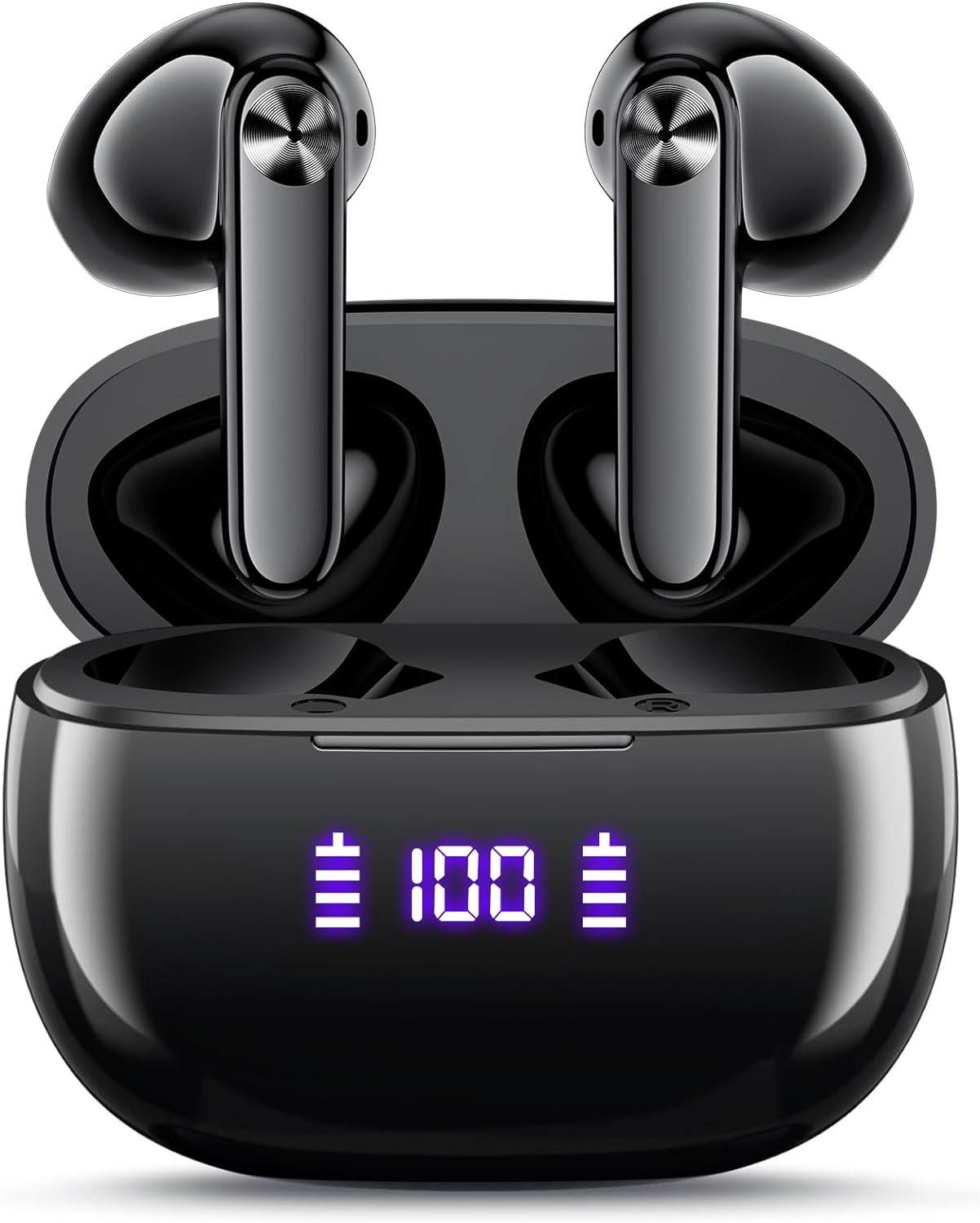 Ear Buds Wireless Earbuds Bluetooth Headphones 56H Playback Stereo Mic In-Ear