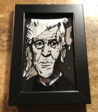 David Lynch Pop Art Print Framed 4x6 Twin Peaks Dune Mulholland Blue Velvet Film