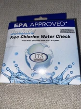 SenSafe Free Chlorine Drinking Water Check Strips USEPA 481026 Pkg/50