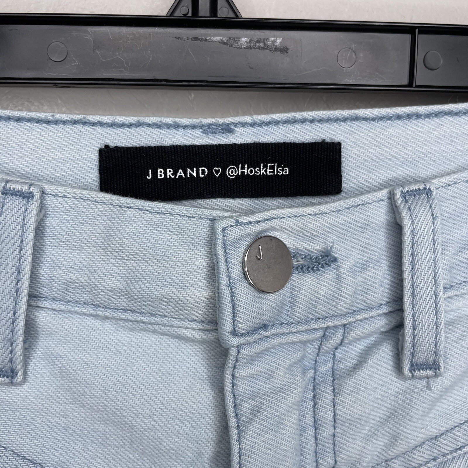 J BRAND x ELSA HOSK Jeans Women 24 Playday Light Wash High-Rise