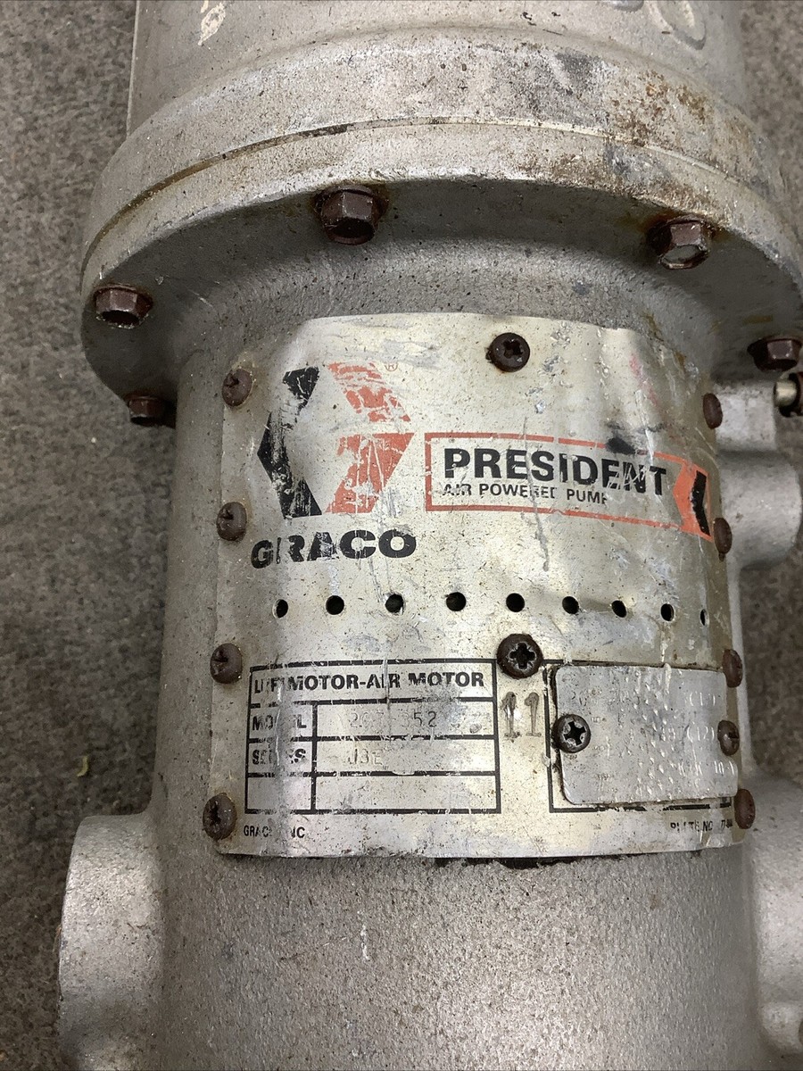 Graco President Air Powered Pump Model 207-352 UNTESTED) M36E | eBay