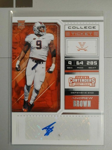 2018 Panini Contenders Draft Picks autographs. Pick from Drop Down - Picture 3 of 18