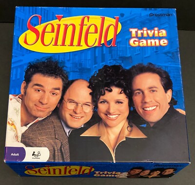 Seinfeld Trivia Game Pressman Board Game 2009, never been played