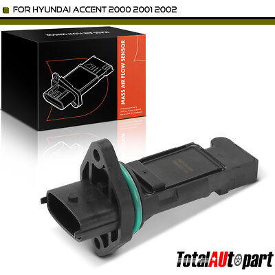 Mass Air Flow Sensor for Hyundai Accent 2000 2001 2002 L4 1.5L without Housing