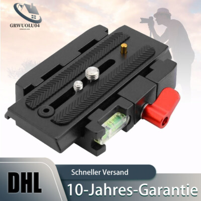 Schnellwechsel-Schnellwechselplatte für Manfrotto 501 500AH 701HDV 503HDV Q5