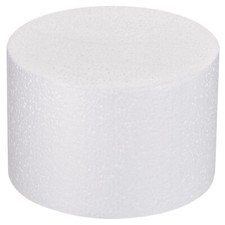 Round Foam Cake Dummy 4 Inch x 6 Inch Circle Dummy Cake Set for Wedding