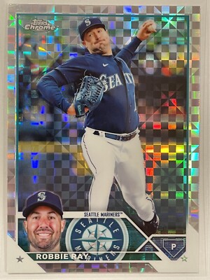 2023 Topps Chrome Robbie Ray X-Fractor #159 Baseball Seattle