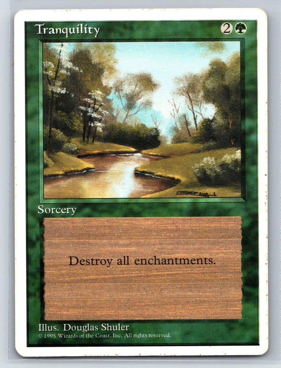 Fourth Edition # Tranquility MTG Common | eBay
