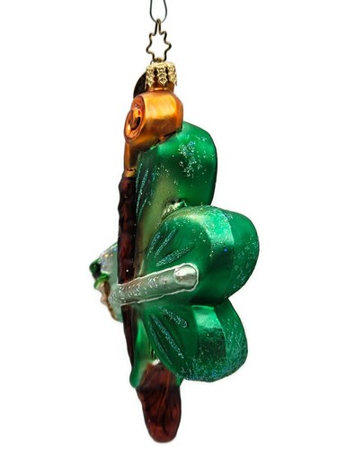 Christopher Radko Shillelaghans Clover Leaf St Patricks Tree Ornament 0103600 - Picture 4 of 8