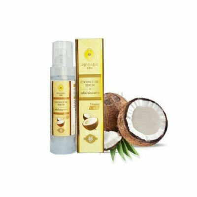Pinnara Coconut Oil Serum Natural Extracts Vitamin C E Nourishing