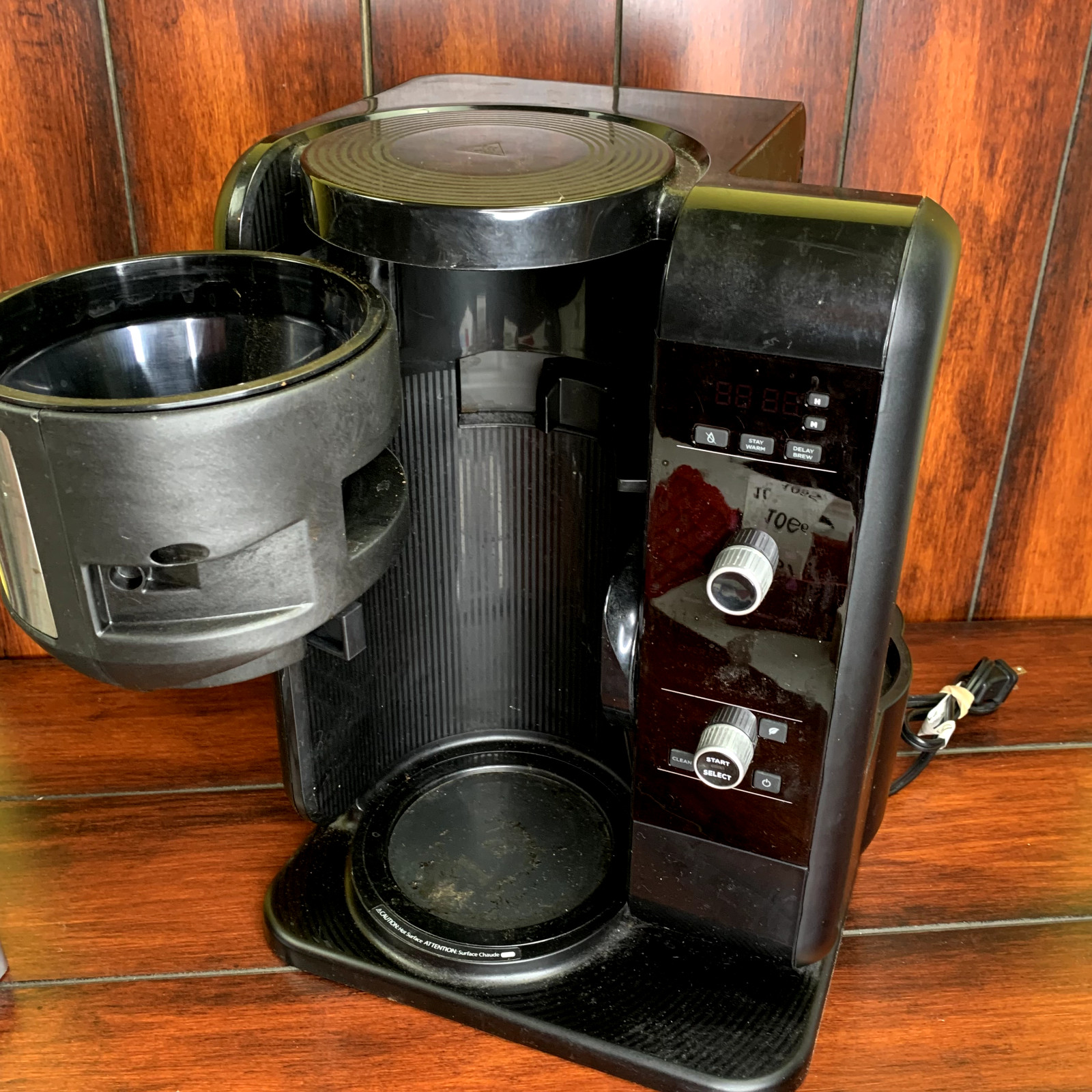 - Black Preowned For Parts Unit Only