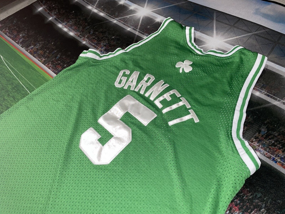 Kevin Garnett #5 Boston Celtics Adidas Jersey Sz XL/52 Green