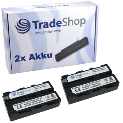 2x Akku für Sony CCD-TRV57E CCD-TRV59E CCD-TRV63 CCD-TRV66K CCD-TRV67E CCD-TRV78