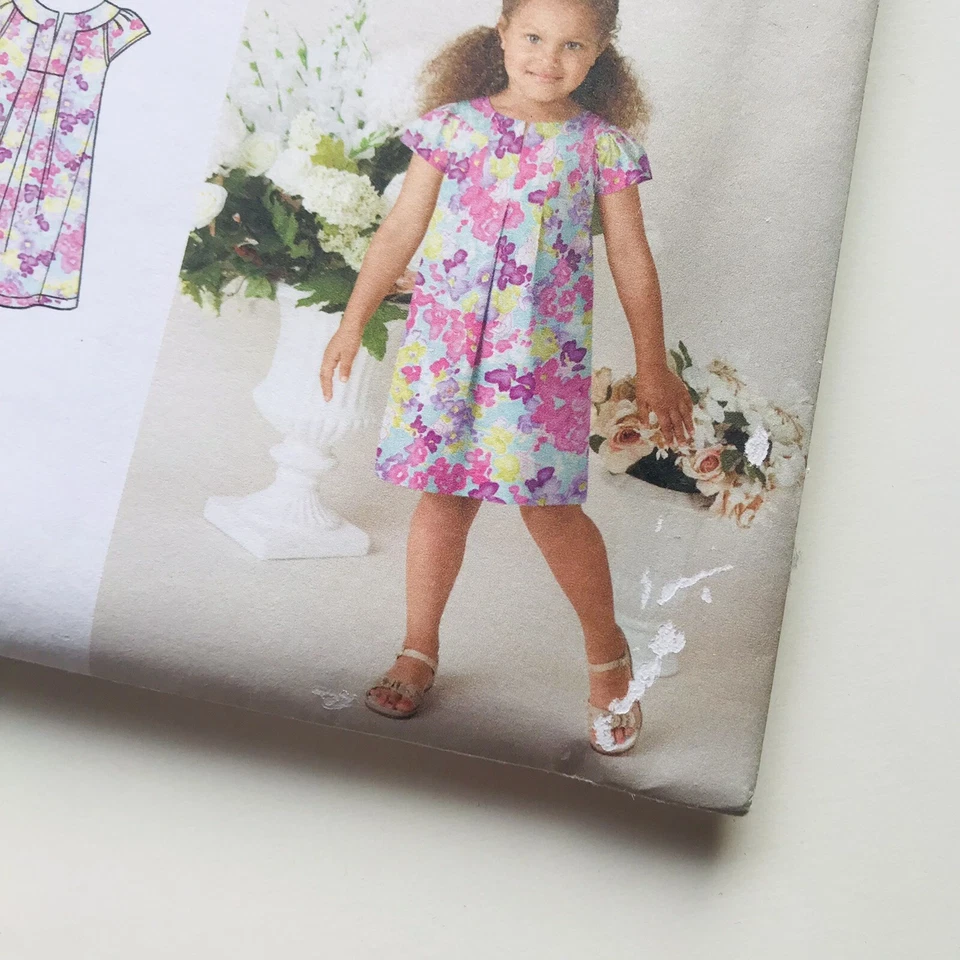 Simplicity 1926 Dress Tunic Pants Jacket Pattern Girls Sz 7 8 10 12 14 UNCUT BN - image 3 of 4