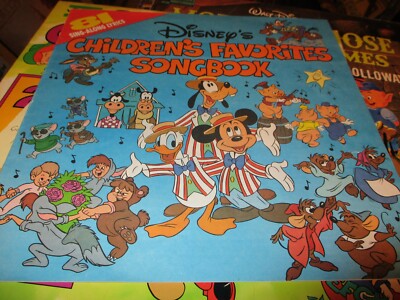 1976 WALT DISNEY Childrens Favorites Vol. 3 LP Disneyland