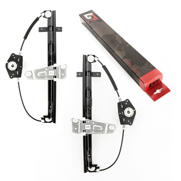 2X Elektrischer Fensterheber Vorne Links Rechts FüR FüR Jeep Grand Cherokee 2 II-image