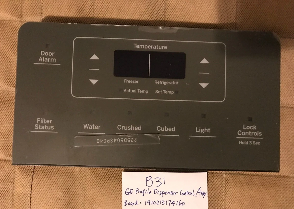 Adjusting SidebySide Refrigerator Temp Controls Actual, 41 OFF