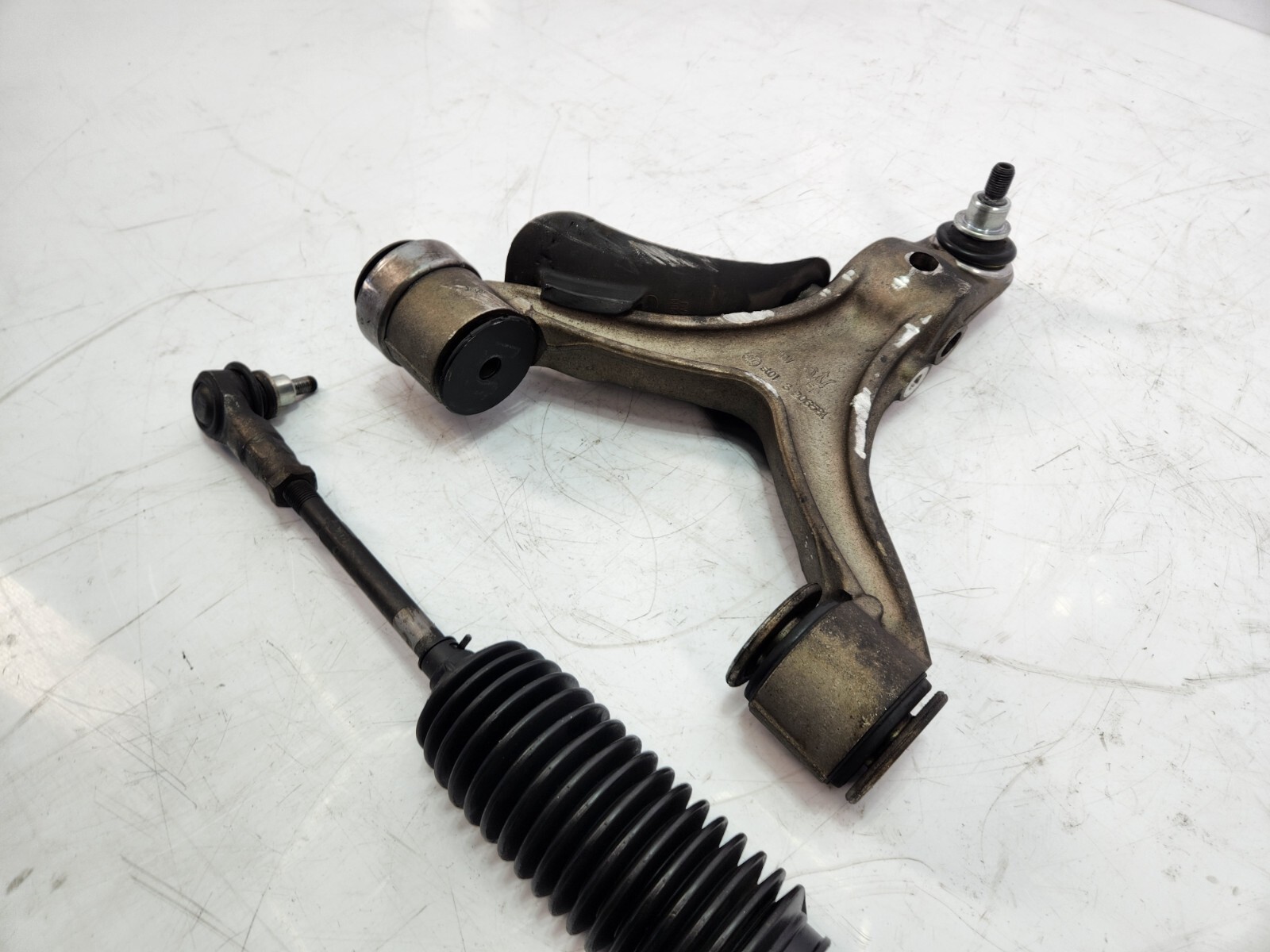 ✅ 03-12 OEM Maserati Quattroporte M139 Front Left Lower Control Arm W/ Tie Rod