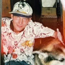 Vintage 1990s G-Unit Gangster Style Man Detroit Original Real 4"x6" Photo R2373