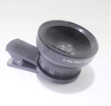 4K HD Optical Macro + 0.45X Ultra Wide-Angle Lens kit,Smartphone Camera Lens kit