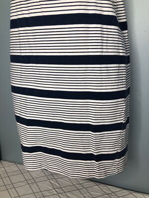 Forever 21 Blue/White striped small dress | eBay