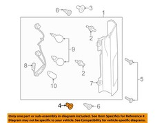 FORD OEM Tail Lamps-Rear Lamps-Tail Lamp Assembly Lower Insulator YL8Z13A457BA