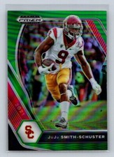 2021 Prizm Draft Picks Green Prizm #53 JuJu Smith-Schuster USC Trojans