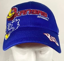 Blue Embroidered Drew Pearson Marketing Signature Series Kansas KU Jayhawks Hat