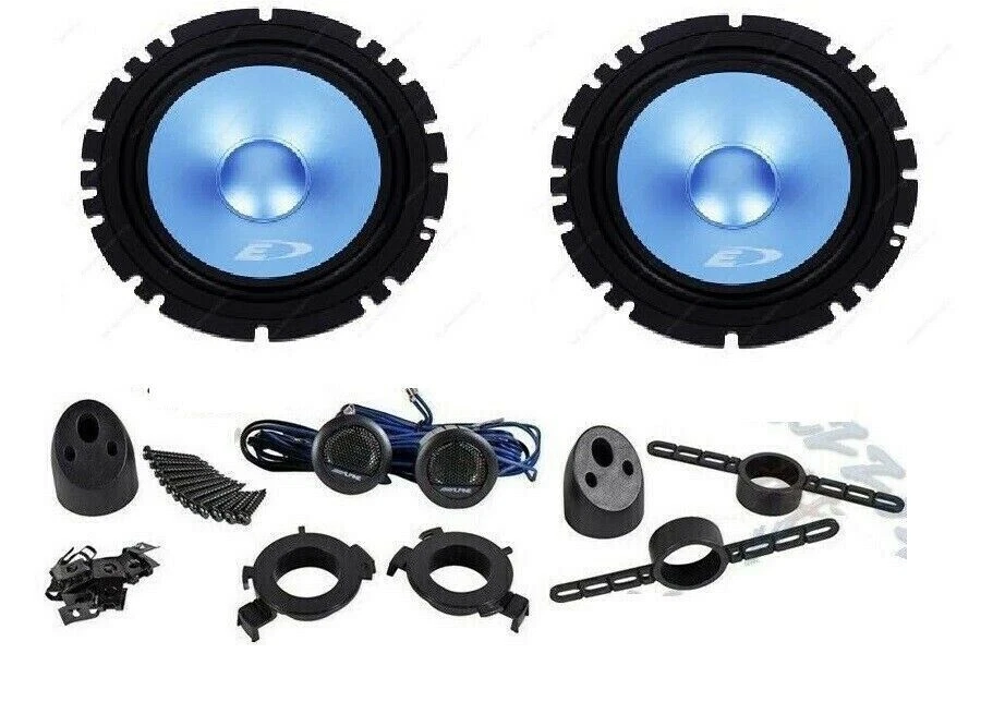 ALPINE SXE-17CS KIT 8 CASSE (VW) GRUPPO VOLKSWAGEN SUPP/CONN ALTOPARLANTI AUTO - Immagine 3 di 4