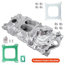 2101 Polished Intake Manifold For Performer 1955-1986 Small Block Chevy 2101 Polished Intake Manifold For Performer 1955-1986 Small Block Chevy
