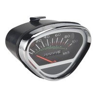 Motorrad Tachometer 100 Km / H Drehzahlmesser KilometerzäHler Instrument Fü4516