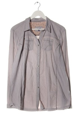 CECIL Hemd-Bluse Damen Bluse Gr. DE 44 wollweiß Casual-Look