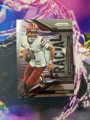 FUTERA ウーデゴール　/25 レリックカード　小シリ 2025 Panini Prizm - Fractal Jayden Daniels #1 | eBay