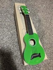 Kala Soprano Dolphin Ukulele - Green