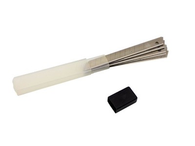 Five Star Ersatzklingen für Cutter mit 9 mm - Klinge Packung mit 12 Stück 908234