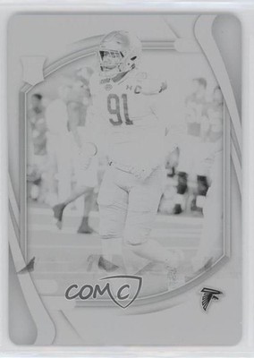2021 Absolute Rookies Printing Plate Black 1/1 Adetokunbo Ogundeji Rookie RC 1u6