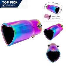 2.5 Inch Stainless Steel Car Exhaust Tips Universal Fit For 1.75-2.25 Inch Ex... 2.5 Inch Stainless Steel Car Exhaust Tips Universal Fit For 1.75-2.25 Inch Ex...