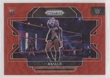 2022 Panini Prizm WWE Ruby Wave Prizm Amale #54 00gy