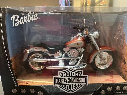 Mattel 26132 Fatboy Harley Davidson Motorcycle for Barbie