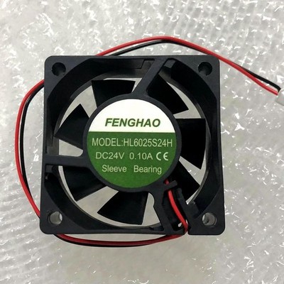 1 PCS New FENGHAO HL6025S24H DC 24V 0.10A 2 PIN cooling fan #md