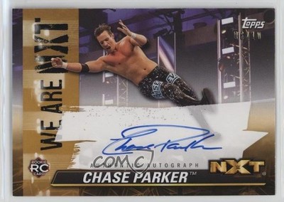 2021 Topps WWE NXT We Are NXT Gold 10/10 Ever-Rise Chase Parker #A-CP Auto 3hd
