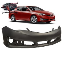 For 2012 2013-14 Toyota Camry Sese Sport Primed Plastic Front Bumper Cover
