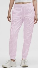 Lululemon Dance studio Mid Rise Jogger Lined Classic Fit Size 14 Pink NWT